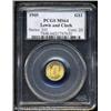Image 3 : 1905 G$1 Lewis and Clark MS64 PCGS. Lustrous with 1905 G$1 Lewis and Clark MS64 PCGS.
