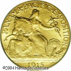 1915-S $2 1/2 Panama-Pacific Quarter Eagle MS64 PCGS 1915-S $2 1/2 Panama-Pacific Quarter Eagle MS64