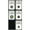 Image 1 : 1938 Proof Set PR66 to PR67 NGC. The set includes: 1938 Proof Set PR66 to PR67 NGC.
