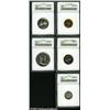 Image 1 : 1951 Proof Set PR64 to PR66 ANACS. The set includes 1951 Proof Set PR64 to PR66 ANACS.