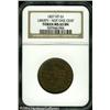 Image 1 : 1837 Liberty, Not One Cent Hard Times Token MS63 NGC. 1837 Liberty, Not One Cent Hard Times Token MS