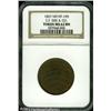 Image 1 : 1837 E.F. Sise & Co. Hard Times Token MS62 NGC. Low 1837 E.F. Sise & Co. Hard Times Token MS62 NGC.
