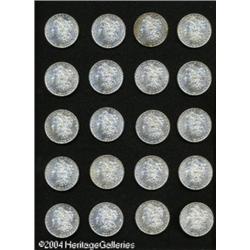 An Uncertified roll of 1879-S Morgan Dollars. The p An Uncertified roll of 1879-S Morgan Dollars.