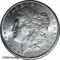 1879-CC S$1 Capped Die MS62 Uncertified. VAM-3. A 1879-CC S$1 Capped Die MS62 Uncertified.