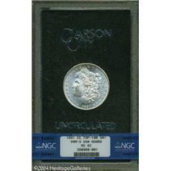 1891-CC S$1 MS62 NGC. VAM-3. A Top 100 Variety. Th 1891-CC S$1 MS62 NGC.