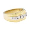 Image 2 : 0.48 ctw Diamond Ring - 14KT Yellow and White Gold