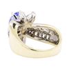 Image 3 : 3.14 ctw Colored Stone And Diamond Ring - 14KT Yellow Gold