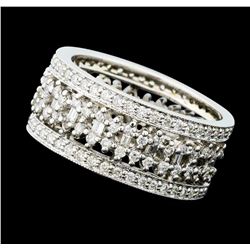 1.35 ctw Diamond Ring - 14KT White Gold