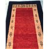 Image 3 : 2'.6" X 8'.8" Magnificent Authentic Persian Gabbeh Runner