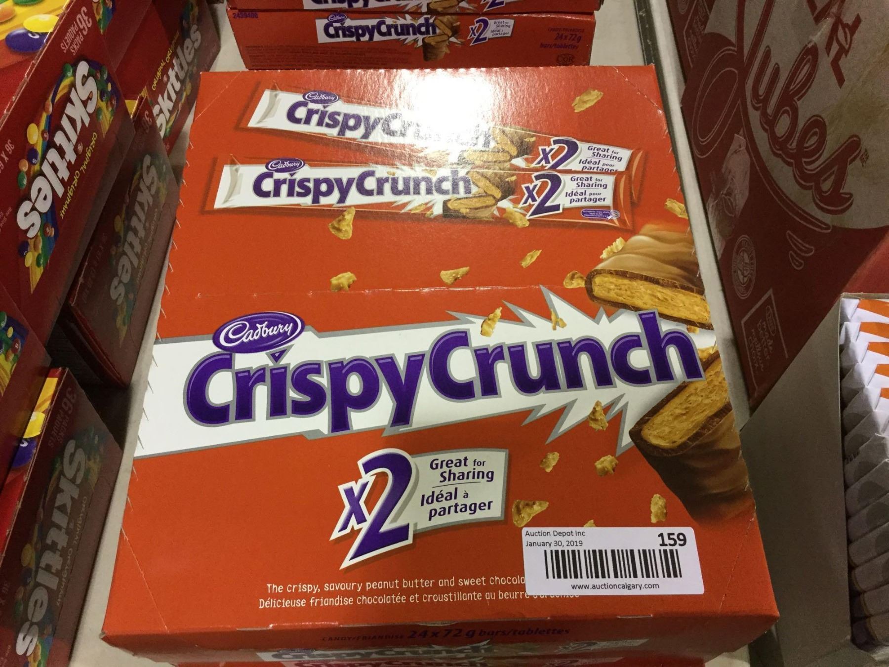 Crispy Crunch Bars (24 x 72g)