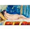 Image 1 : French Impressionist Nude OOC Signed Illegibly