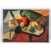 Image 2 : French Oil on Canvas Cubist Signed Jean Metzinger