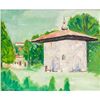 Image 1 : German Oil on Board Signed Hans Purrmann