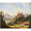 Image 2 : Austrian Realist Oil on Panel Franz Barbarini