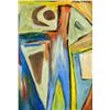 Image 1 : Dutch Abstract Oil on Canvas Signed Bram V. Valde