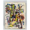 Image 2 : American Abstract Oil on Canvas Signed Sam Francis