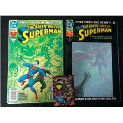 1993 SUPERMAN COMIC BOOK LOT (DC COMICS) *BACK FROM THE DEAD*