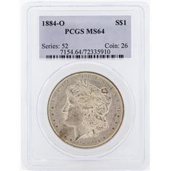 1884-O $1 Morgan Silver Dollar Coin PCGS MS64