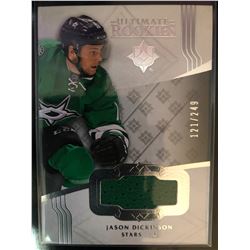 2016-17 Ultimate Collection Rookie Jason Dickinson