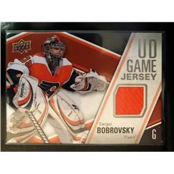 2011-12 Upper  Deck Sergei Bobrovsky Game Jersey