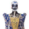 Image 7 : Goosebumps 2: Haunted Halloween - Day of the Dead Lady’s Costume (Blue) - 1244