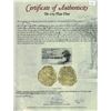 Image 2 : Bogota, Colombia, cob 2 escudos, posthumous Charles II, no assayer (Arce), NGC MS 63, ex-1715 Fleet,