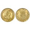 Image 1 : Popayan, Colombia, bust 1 escudo, Charles III (bust of Ferdinand VI), 1767J, mintmark P.N, NGC VF 35