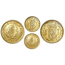 Lima, Peru, bust 1 escudo, Ferdinand VI, 1751J, very rare, NGC VF 35, finest and only specimen in NG