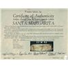 Image 2 : Santa Margarita gold bar #22, 282 grams, marked with fineness XIX: (19.5K) four times, owner / assay