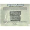 Image 2 : Silver "tumbaga" bar #M-147, 5357 grams, marked with assayer BRAo, serial RC, fineness Ivcc x x x (1