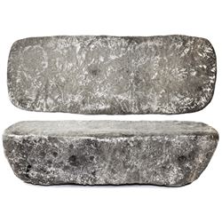 Large silver Atocha bar #27 from Potosi(?), 78 lb 10.56 oz troy, Class Factor 0.5, no visible markin