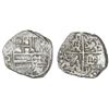 Image 1 : Potosi, Bolivia, cob 4 reales, Philip III, assayer T, Grade 1.