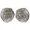 Image 1 : Potosi, Bolivia, cob 4 reales, Philip III, assayer T, Grade 1.