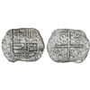 Image 1 : Potosi, Bolivia, cob 4 reales, Philip III, assayer not visible, Grade 3.