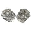 Image 1 : Potosi, Bolivia, cob 4 reales, Philip III, assayer not visible, Grade 4.
