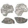 Image 1 : Lot of two Potosi, Bolivia, cob 4 reales, Philip III, assayers not visible, no Grade (fragments).