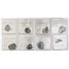 Image 1 : Lot of eight Potosi, Bolivia, cob 2 reales, Philip II and III, assayers not visible, no Grade (fragm