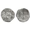 Image 1 : Santa Fe de Bogota, Colombia, cob 8 reales, 1622A, with pomegranate in shield, rare, Grade 3.