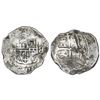Image 1 : Mexico City, Mexico, cob 8 reales, Philip III, assayer D, Grade 1.