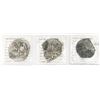 Image 2 : Lot of three Potosi, Bolivia, cobs: 8 reales, Philip III, assayer M, Grade 3; 8 reales, Philip III, 