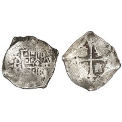 Mexico City, Mexico, cob 4 reales, 1635(P), rare, ex-Rudman.