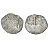 Image 1 : Lima, Peru, cob 2 reales, (1659)V, "Star of Lima" type, rare.