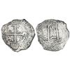 Image 1 : Potosi, Bolivia, cob 8 reales, 1661E.