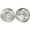 Image 1 : Seville, Spain, cob 8 reales, Philip V, assayer M, very rare.