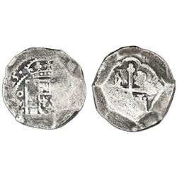 Mexico City, Mexico, cob 8 reales, (17)15J.