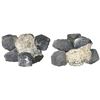 Image 1 : Clump of ten Mexico City, Mexico, cob 8 reales, dark and encrusted (uncleaned).