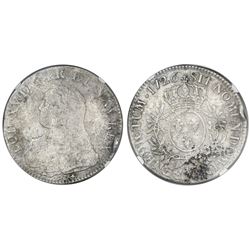 France (Troyes mint), ecu, Louis XV, 1726-V, NGC genuine / La Dramadaire.