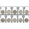 Image 2 : Lot of 10 French (various mints) ecus, Louis XV (small bust), various dates (all visible) in the ran