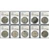Image 9 : Large lot of 60 French (various mints) ecus, Louis XV (both types), various dates (where visible) in