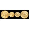 Image 1 : USA (San Francisco mint), gold $20 coronet Liberty "double eagle," 1857-S, variety 20B (bold S), PCG